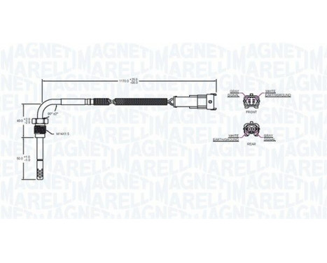 Sensor, exhaust gas temperature, Image 2