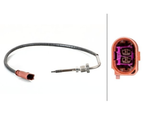 Sensor, exhaust gas temperature