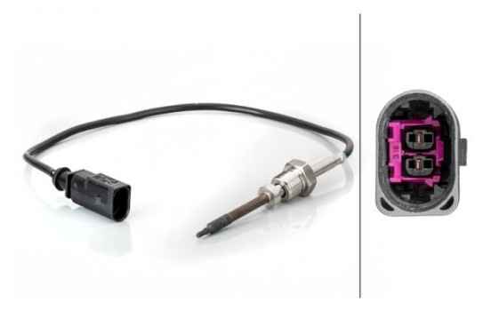 Sensor, exhaust gas temperature
