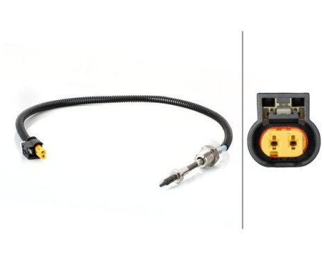 Sensor, exhaust gas temperature