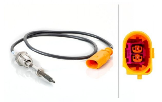 Sensor, exhaust gas temperature