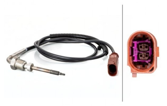 Sensor, exhaust gas temperature
