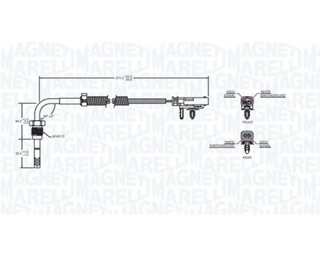 Sensor, exhaust gas temperature, Image 2