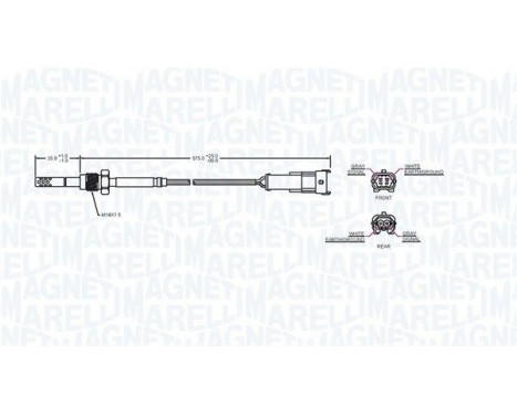 Sensor, exhaust gas temperature, Image 2