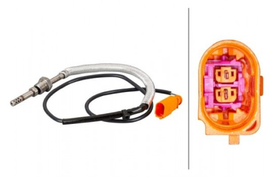 Sensor, exhaust gas temperature