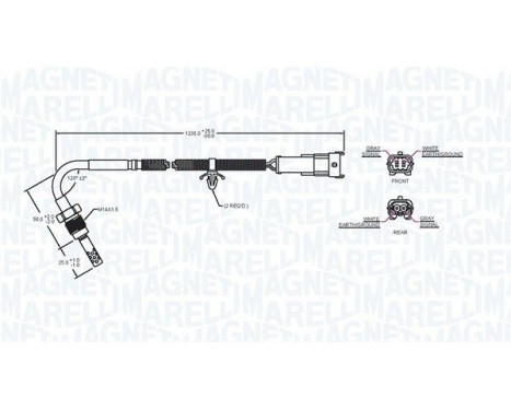 Sensor, exhaust gas temperature, Image 2