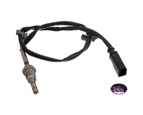 Sensor, exhaust gas temperature