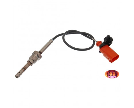 Sensor, exhaust gas temperature