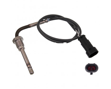 Sensor, exhaust gas temperature