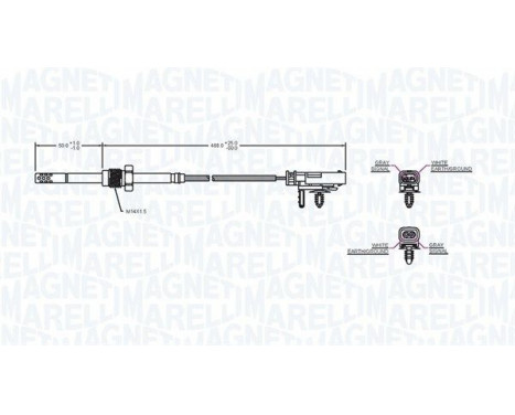 Sensor, exhaust gas temperature, Image 2