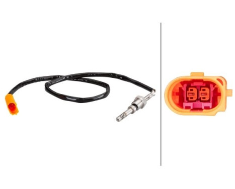 Sensor, exhaust gas temperature