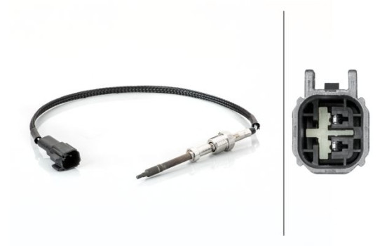 Sensor, exhaust gas temperature