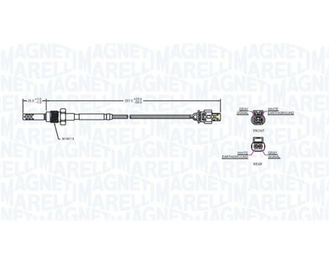 Sensor, exhaust gas temperature, Image 2