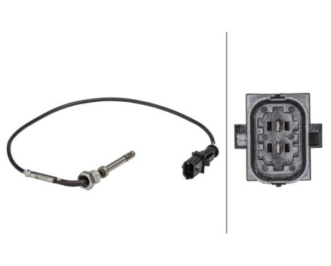 Sensor, exhaust gas temperature