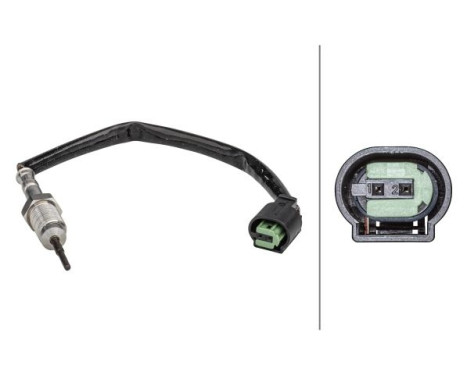 Sensor, exhaust gas temperature