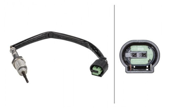 Sensor, exhaust gas temperature