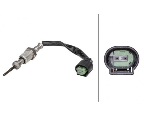 Sensor, exhaust gas temperature