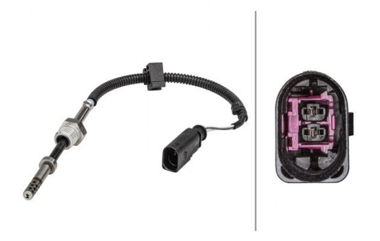 Sensor, exhaust gas temperature