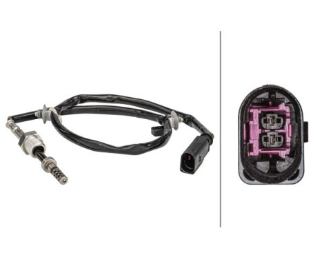 Sensor, exhaust gas temperature