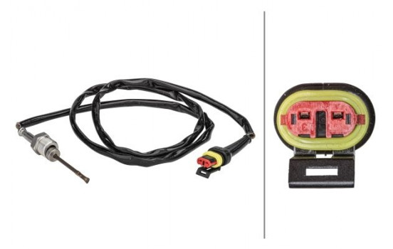 Sensor, exhaust gas temperature
