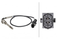 Sensor, exhaust gas temperature