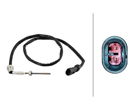 Sensor, exhaust gas temperature