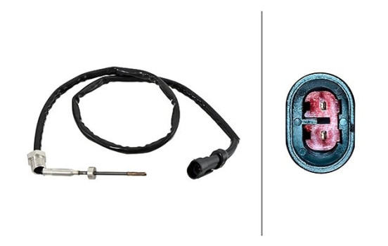 Sensor, exhaust gas temperature