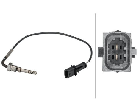 Sensor, exhaust gas temperature