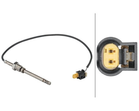 Sensor, exhaust gas temperature