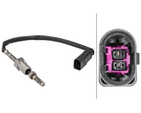 Sensor, exhaust gas temperature