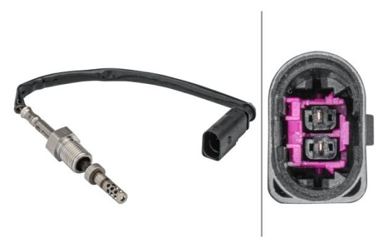 Sensor, exhaust gas temperature