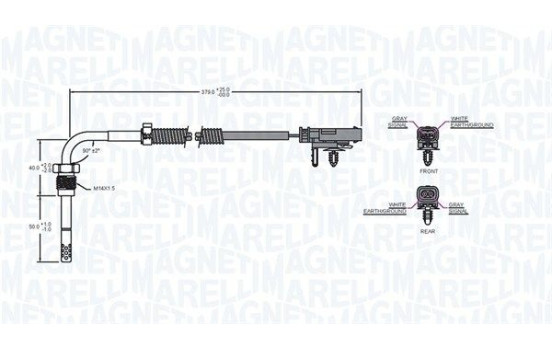 Sensor, exhaust gas temperature, Image 2