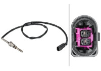 Sensor, exhaust gas temperature