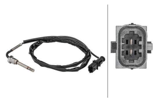Sensor, exhaust gas temperature