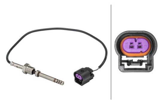 Sensor, exhaust gas temperature