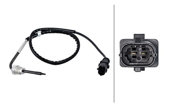 Sensor, exhaust gas temperature