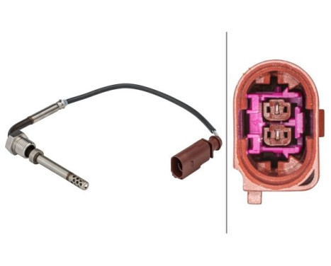 Sensor, exhaust gas temperature
