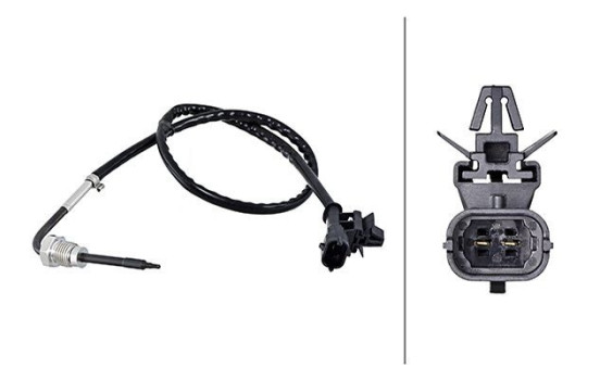 Sensor, exhaust gas temperature