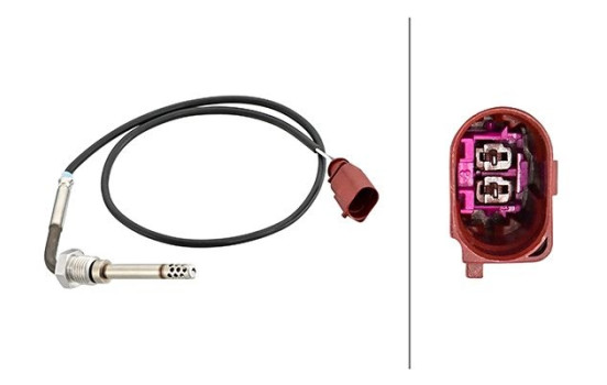 Sensor, exhaust gas temperature