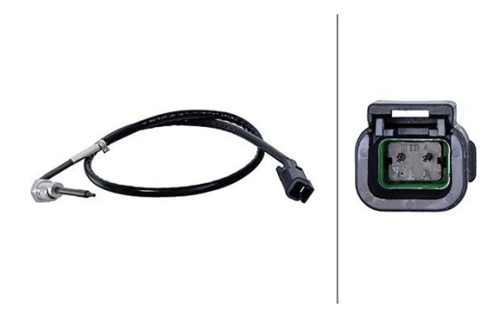 Sensor, exhaust gas temperature