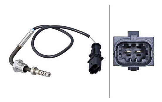 Sensor, exhaust gas temperature