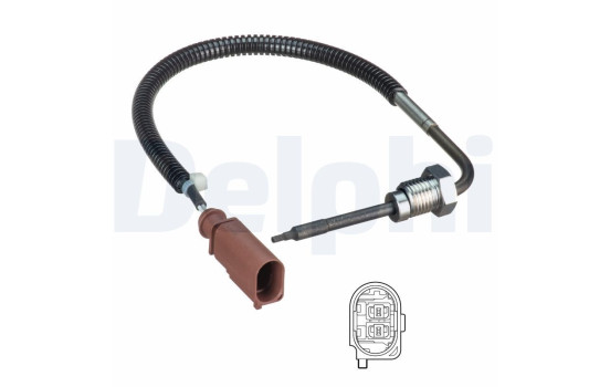 Sensor, exhaust gas temperature