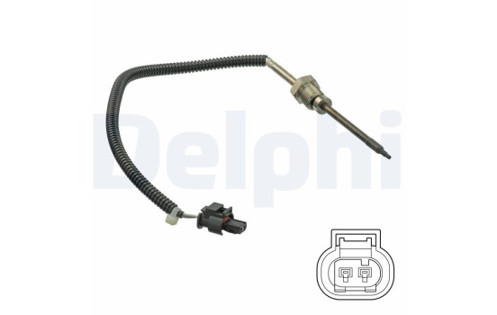 Sensor, exhaust gas temperature