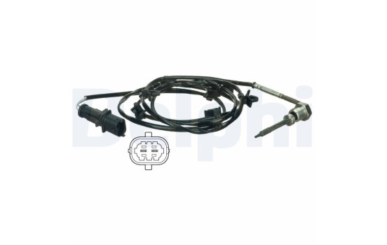 Sensor, exhaust gas temperature