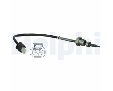 Sensor, exhaust gas temperature