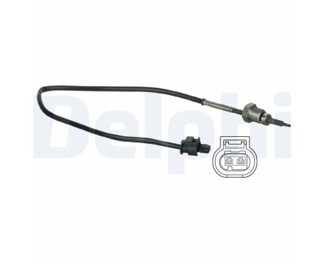Sensor, exhaust gas temperature