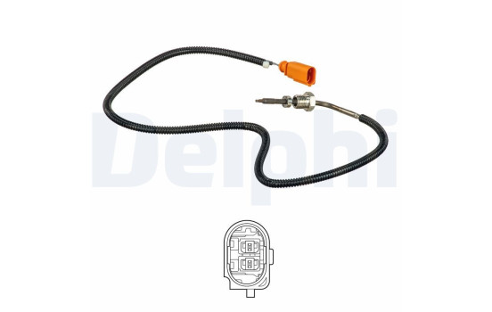 Sensor, exhaust gas temperature