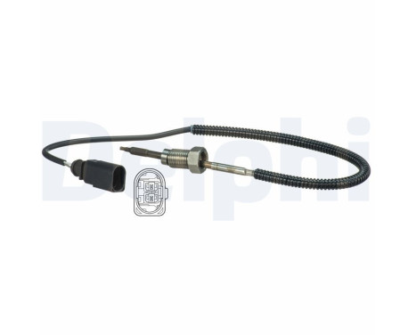 Sensor, exhaust gas temperature