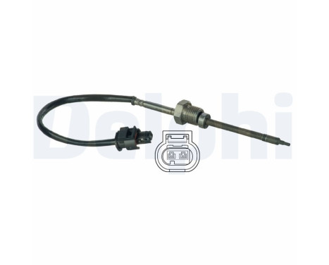 Sensor, exhaust gas temperature