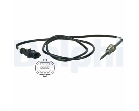 Sensor, exhaust gas temperature